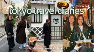 japan vlog 🇯🇵 ep. 2 | exploring tokyo 🗼 omakase 🍣 shopping & cafés (what i ate + prices)