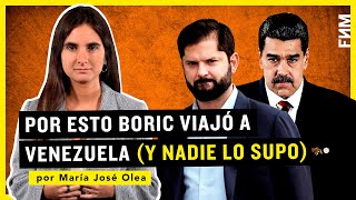 Por esto Boric viajó a Venezuela (y nadie lo supo) | por María José Olea