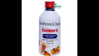 Ranidom-O Syrup uses Acidity,Gas & Ulcer/गैस, अपच, बदहजमी और अल्सर की दवा