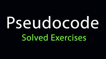 Pseudocode | Solved Exercises