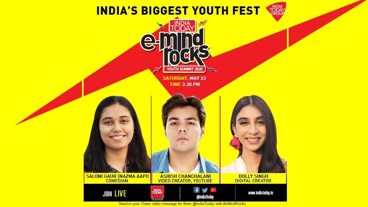 e-Mind Rocks Live: Conversation with Dolly Singh, Ashish Chanchalani and Saloni Gaur