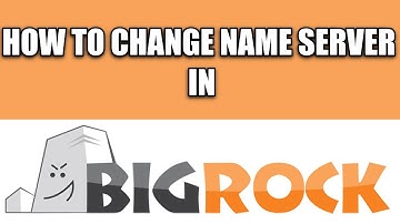 How To Change Name Server in Bigrock