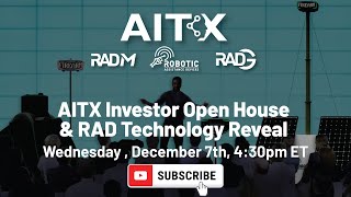 Details $AITX Investor Open House and RAD Technology Reveal News