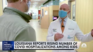 Covid hospitalizations among kids on the rise in Louisiana
