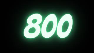 800 Seconds Timer with Beep | 800 Second Countdown | 800s Timer