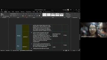Lesson plan 1 PDP Framework