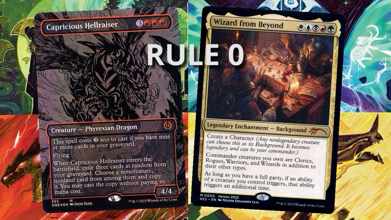 Wizard from BEYOND + Capricious Hellraiser [RULE 0 EDH DECK TECH/FEVER  DREAM]