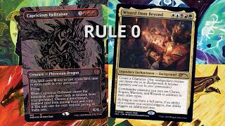 Wizard from BEYOND + Capricious Hellraiser [RULE 0 EDH DECK TECH/FEVER DREAM]