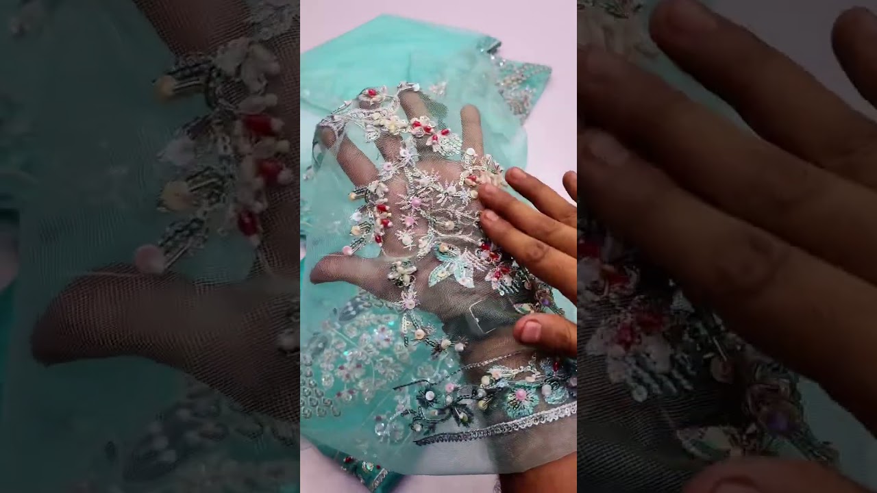 SARA ROHAIL NEW NET PARTY WEAR