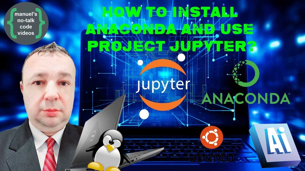 Linux - 24. How to install Anaconda and use Project Jupyter? - YouTube