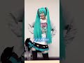 【コスプレ】それぞれのリズムの乗り方♪#コスプレ #しらゆきミク #shorts