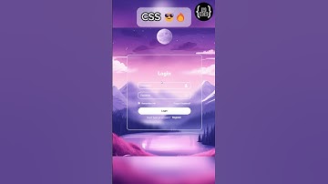 Animated Login Form 🔥 #coding #codeflow #python #frontendcourse #animation #code #programming