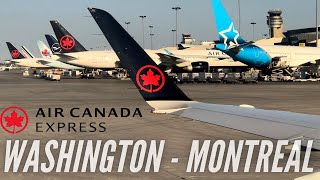 Trip Report | Washington - Montreal | Air Canada Express Economy Class | Embraer E175