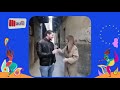 A humorous moment with actor Anas Tayara and journalist Lana Medawar