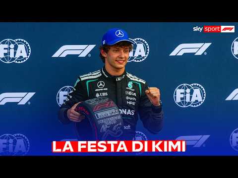 Video F1, GP di Monaco, l'esultanza di Kimi Antonelli dopo la straordinaria pole position