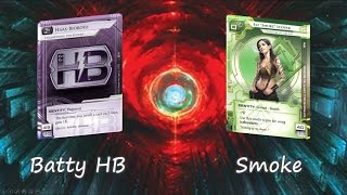 Android Netrunner: Hybrid HB vs. Smoky Smoke