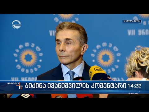 ბიძინა ივანიშვილის კომენტარი