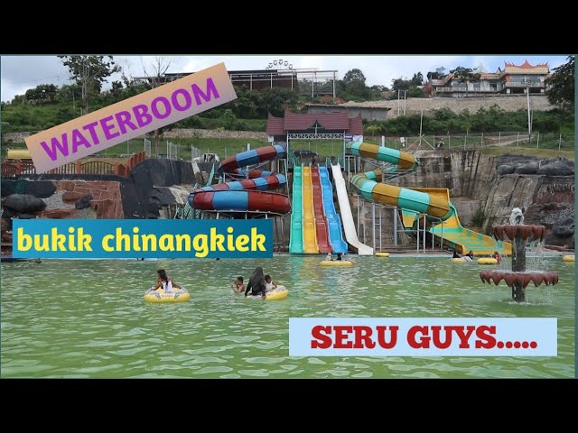 Waterboom Bukik Chinangkiek Kabupaten Solok Sumatera Barat Youtube