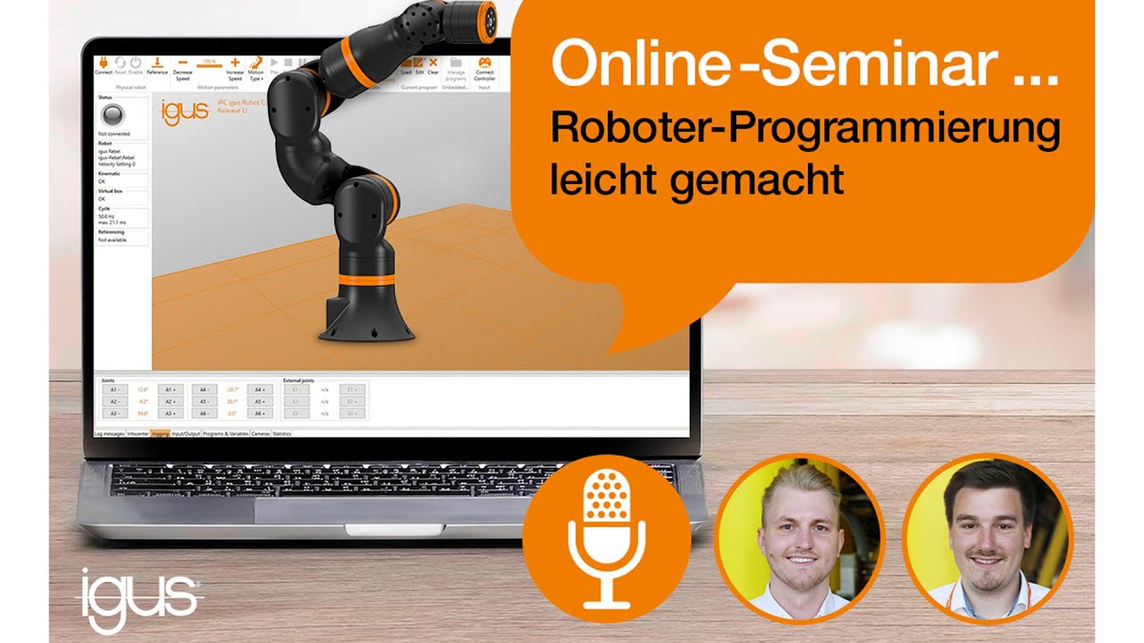 Roboter-Programmierung leicht gemacht - Online-Seminar - YouTube