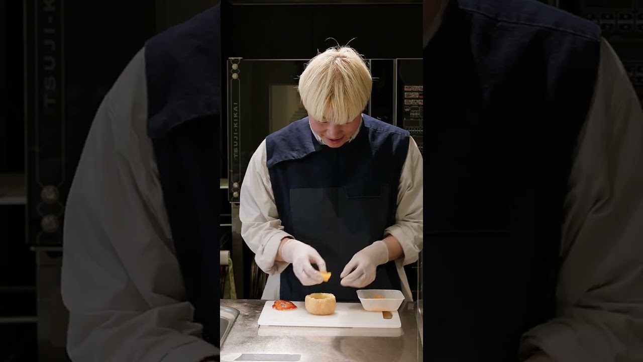 【スイーツレシピ】藤野貴子さん監修！カラメルフルーツシュークリーム #shorts #sweets #アレンジ