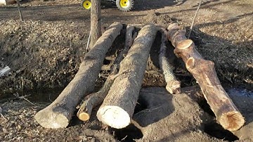 Log Bridge Series - Part 4 - Log Saddles