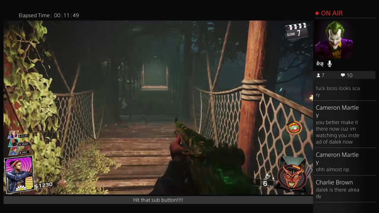 Rave in the redwoods first in the world boss fight - YouTube