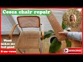 Golden chair, Cesca chair repair, a cane replacement