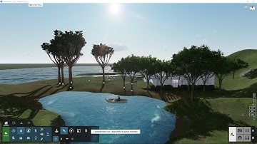LUMION PRO Videocourse - 12 - Landscape Design, Sculpting Tools, Creating Terrain and Water, Ocean
