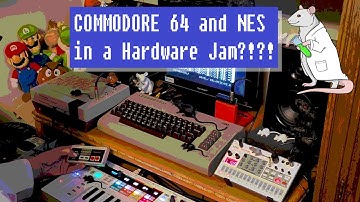COMMODORE 64 and Nintendo in a Hardware Jam together? BOTH controlled by a KEYSTEP PRO!
