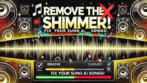 Banish the Shimmer: Fix Unwanted Artifacts in Suno AI Music! #sunoai #suno