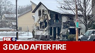 Watertown house fire, 3 dead | FOX6 News Milwaukee