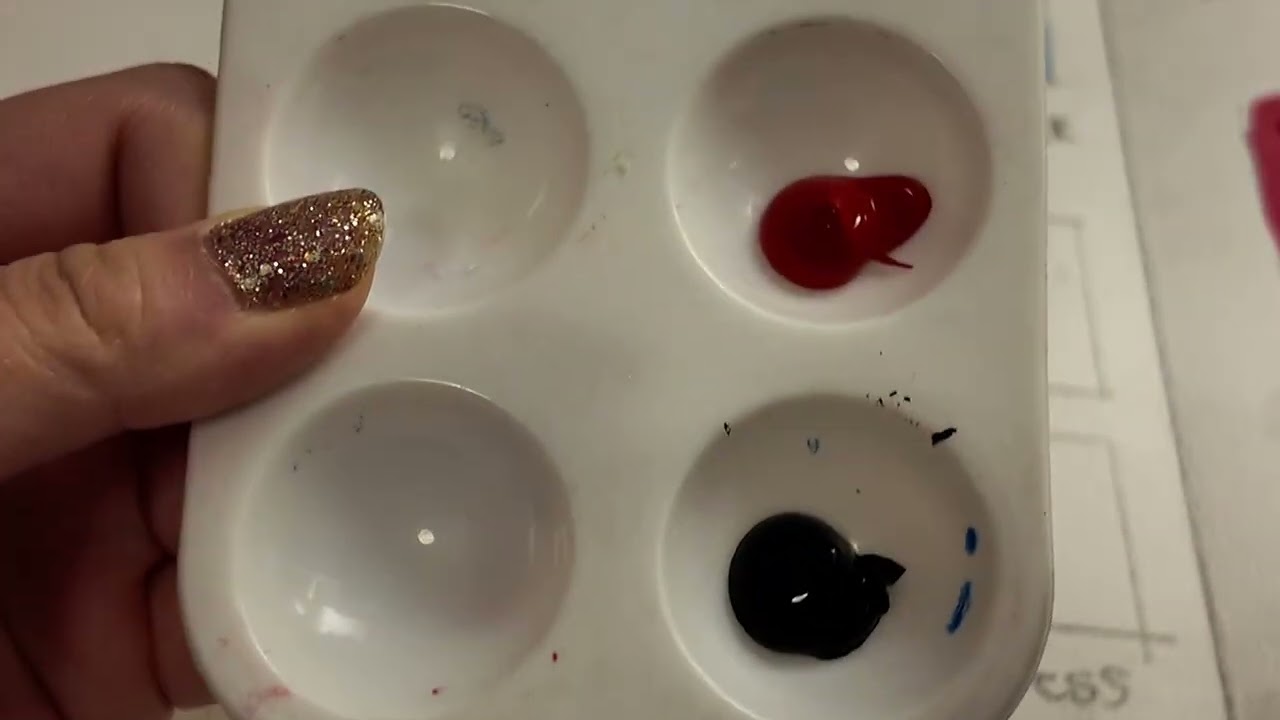 How to paint tints and shades