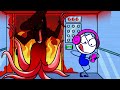 Max Doesn't Dare to Leave Elevator Game - Hellevator Pencilanimation Short Animated Film