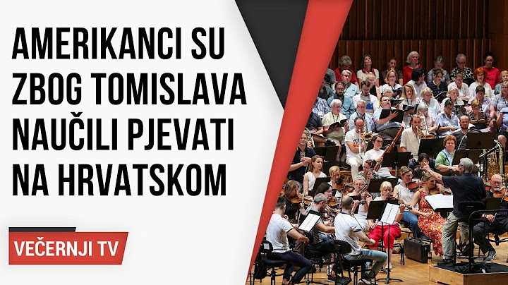 Sprema se spektakl na Zagreb Classicu: Amerikanci su zbog Tomislava naučili pjevati na hrvatskom