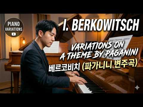 Variations on a Theme by Paganini (파가니니 변주곡)원곡 버전 (콩쿨 추천곡) - I. Berkowitsch (베르코비치)