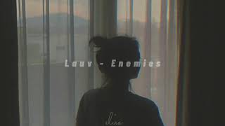 Lauv - Enemies ( slowed & reverb)