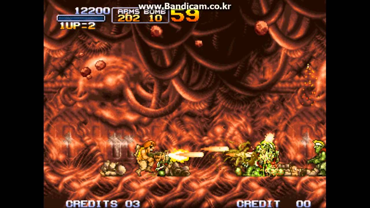 Metal Slug 3] Mission Final(2), 구출과 탈출, GAME OVER