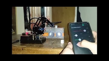 Kontrol Robot Arm Menggunakan Blynk IoT | Robot Industri