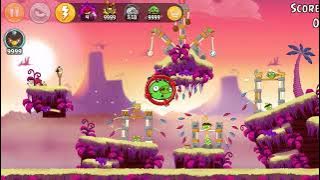 Angry Birds Classic (Android) Jurassic Pork All Level 3 Star (Walkthrough Part 14)