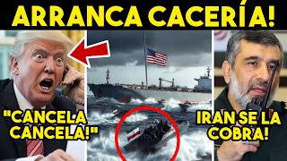 DE ULTIMA HORA! IRAN ATORA A TRUMP, RECHAZAN ALTO AL FUEGO. VAN POR BUQUES DE EU.