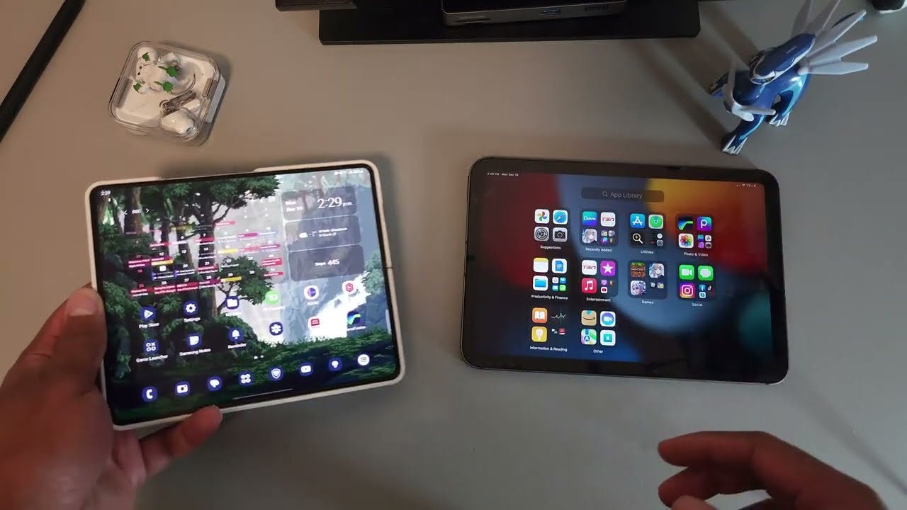 iPad Mini 6 Vs Z Fold Series: a Full Real World Comparison - YouTube