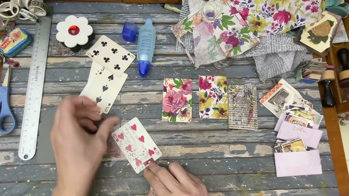 Fabric Collaged Artist Trading Cards (ATCs) - A Tutorial