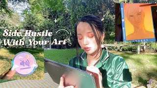 How To Side Hustle With Your Art