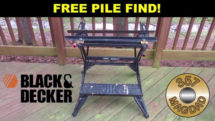 Black & Decker WM825 Dual Height Deluxe Folding Work Bench Workmate  5011402155729