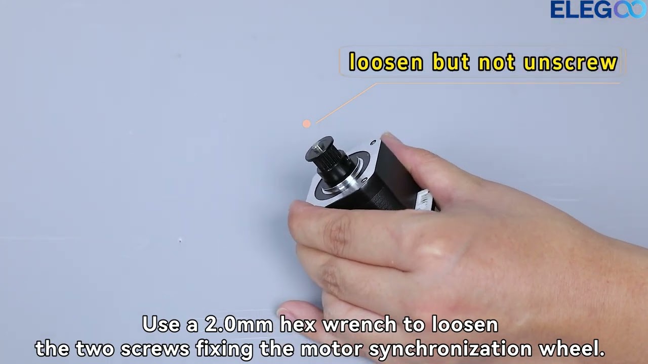 X-Axis Motor Replacement | ELEGOO Wiki
