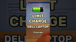 Extend Your Dell Laptop Battery Lifespan With This Bios Setting shorts dell