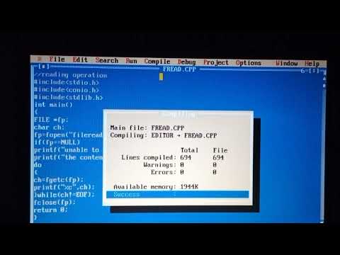 File Handling in C | Reading Operation in File Programming for Beginners | Hindi