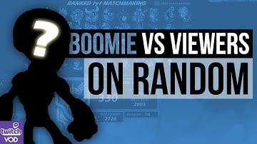 Boomie | RANDOM vs Viewers | Brawlhalla