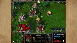 TopSpeed (O) vs. Adolf[R.A.] (H) on Duskwood - WCG 2003