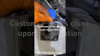 Elantra engine mount failure #automobile #engineblock #mechanic #carmaintenance #diy #mechaniclife